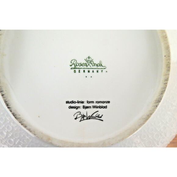 Rosenthal Romance Rose Pattern Covered Vegetable Bowl - Picture 5 of 5